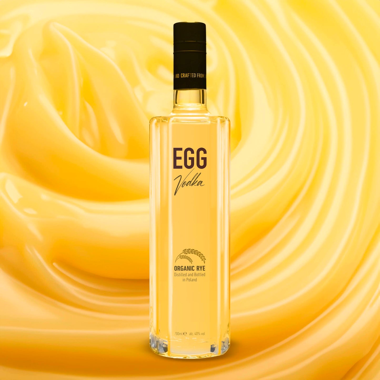 EGG Vodka Eierlikör, 700ml Flasche, Limited Edition