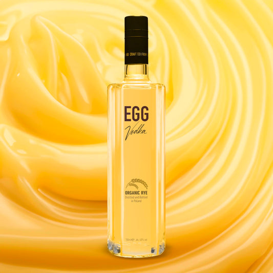EGG Vodka Eierlikör, 700ml Flasche, Limited Edition